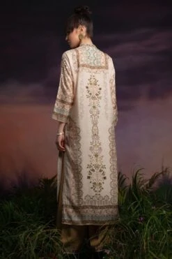 Rajdeep Ranawat Paloma Soft Ivory Minimal Palazzo -Deals Haute Togs Store 013122023rr28 3