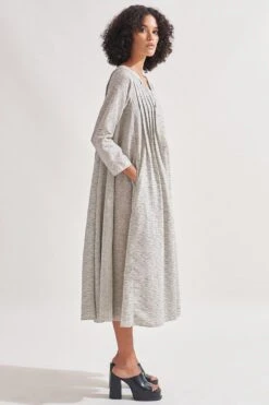 Amrich Grey Handcrafted Fio Dress -Deals Haute Togs Store 0404amr08 3