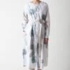 SUKETDHIR White Printed Poplin Shirt Dress -Deals Haute Togs Store 101sd34 1
