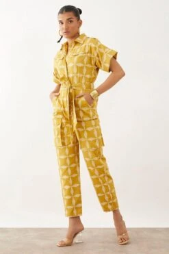 SNOB Kenji Bamboo Jumpsuit -Deals Haute Togs Store 10823sb32 4