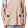 Kanika Goyal Label Beige Applique Shirt -Deals Haute Togs Store 110kg19 1
