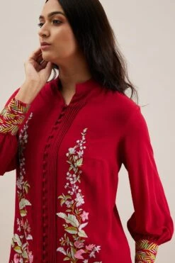 PATINE Red Gara Embroidered Top 11 PATINE Red Gara Embroidered Top -Deals Haute Togs Store 111pat5 4