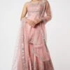 Gopi Vaid Pink Sleeveless Kurta & Sharara Set With Dupatta -Deals Haute Togs Store 115gv38 1