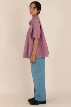 NAMBI-KAI Periwinkle Shirt -Deals Haute Togs Store 12623nr13 3