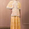 Tarun Tahiliani Yellow Floral Sharara Set -Deals Haute Togs Store 12623tt30 1