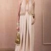 Tarun Tahiliani Beige Hand Embellished Jumpsuit And Gilet Set -Deals Haute Togs Store 12623tt5 1
