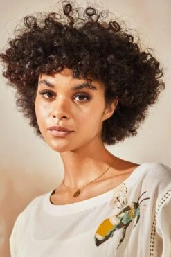 Khara Kapas White Bee Printed Anti-fit Dress -Deals Haute Togs Store 12923kk3 5