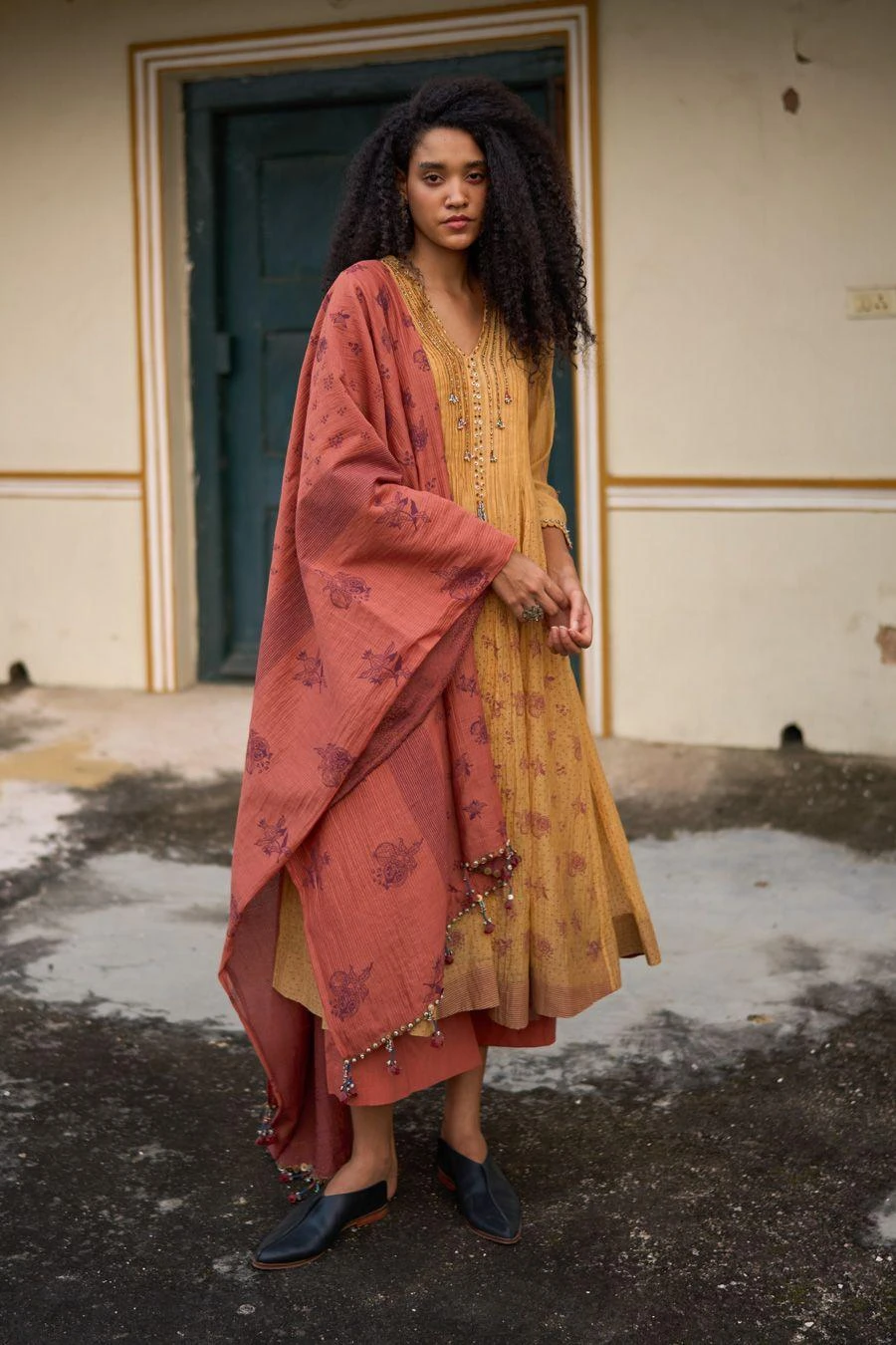 Swatti Kapoor Orange Artemis Pant 3 Swatti Kapoor Orange Artemis Pant