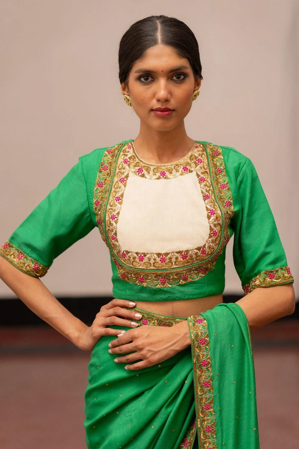 Mimamsaa Aapti Embellished Blouse 4 Mimamsaa Aapti Embellished Blouse - Image 2