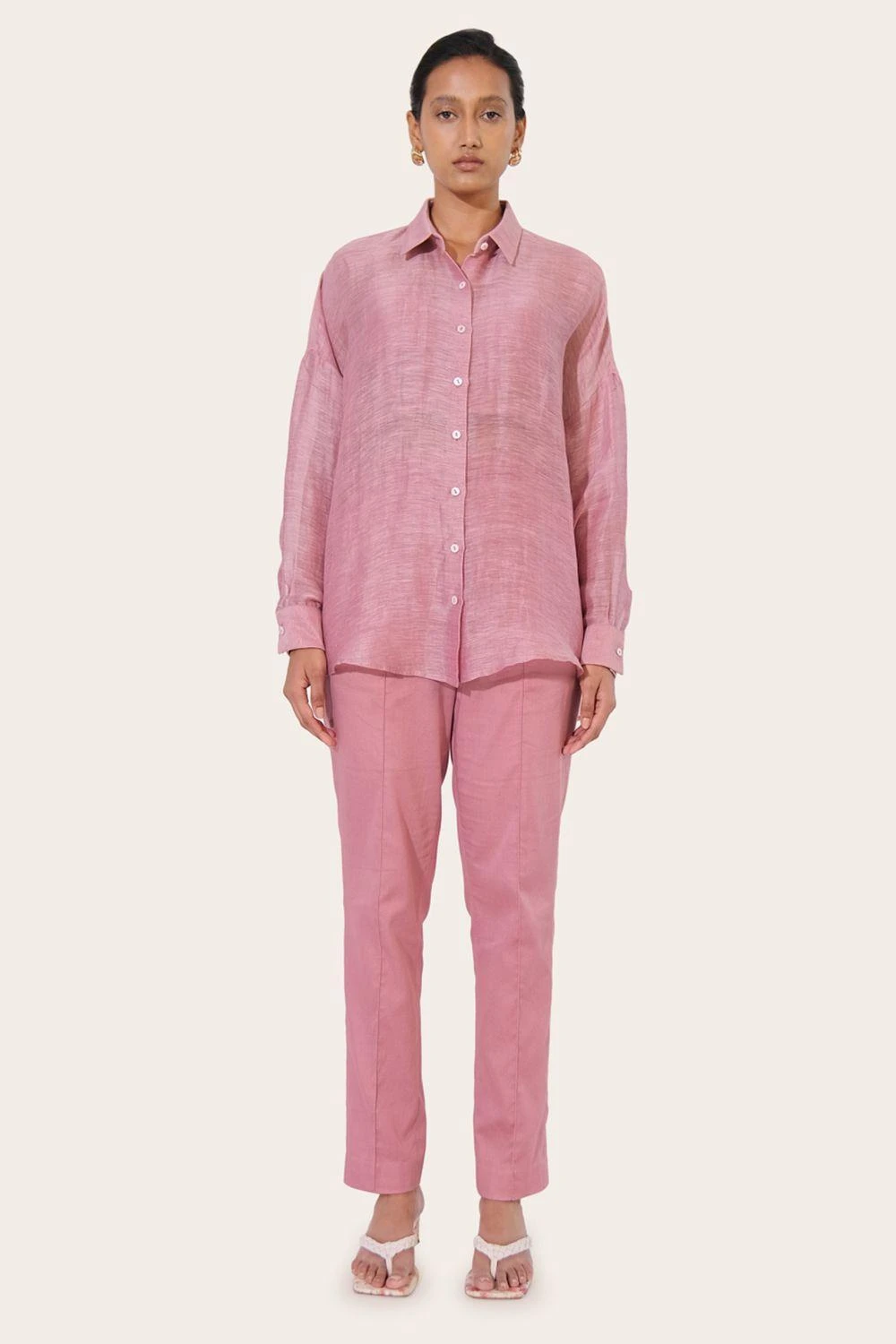 November Noon Mineral Pink Shirt 3 November Noon Mineral Pink Shirt