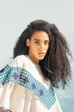 Ikai Ivory Cape Cutwork Top -Deals Haute Togs Store 1411ik5 4