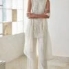 Mishru Ivory Nora Sharara Set -Deals Haute Togs Store 1423ms26 1