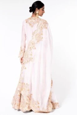 Anamika Khanna Pink Embroidered Sharara Set -Deals Haute Togs Store 1511ak5 5