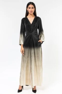 431-88 By Shweta Kapur Ombre Pleated Jumpsuit