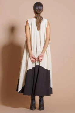 Stoique Black Dual Tone Dress -Deals Haute Togs Store 152sto10 4