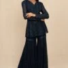 Ritika Mirchandani Navy Embellished Sharara Set -Deals Haute Togs Store 15523rm2 1