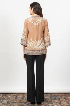 PATINE Brown Classic Wrap Top -Deals Haute Togs Store 16034 5