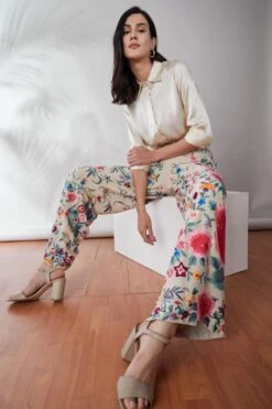 PATINE Jahan Cream Gara Straight Pants -Deals Haute Togs Store 16559 5