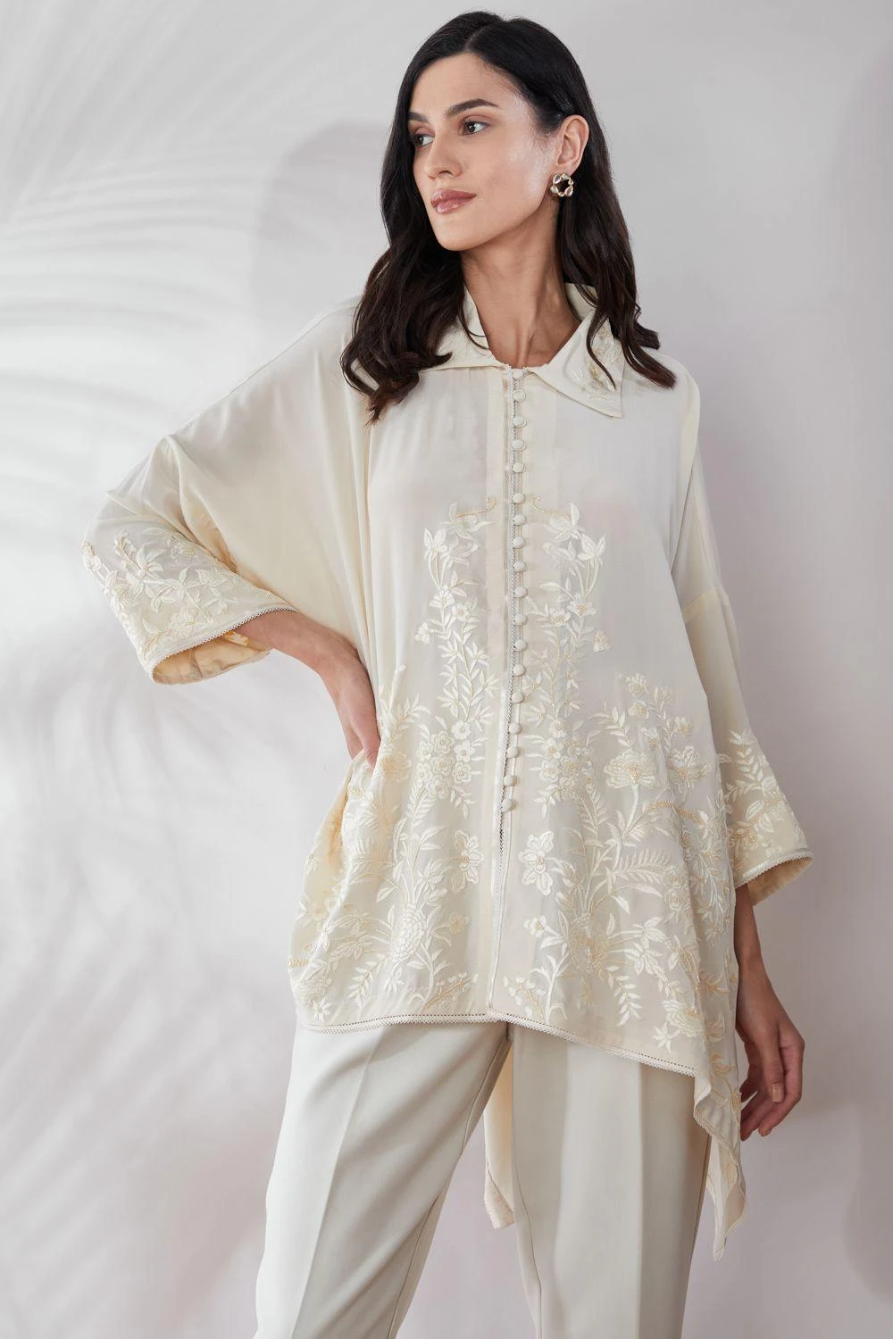 PATINE Ivory Classic Gara Ira Shirt 4 PATINE Ivory Classic Gara Ira Shirt - Image 2