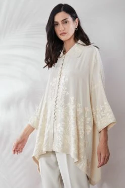 PATINE Ivory Classic Gara Ira Shirt 11 PATINE Ivory Classic Gara Ira Shirt -Deals Haute Togs Store 16594 4