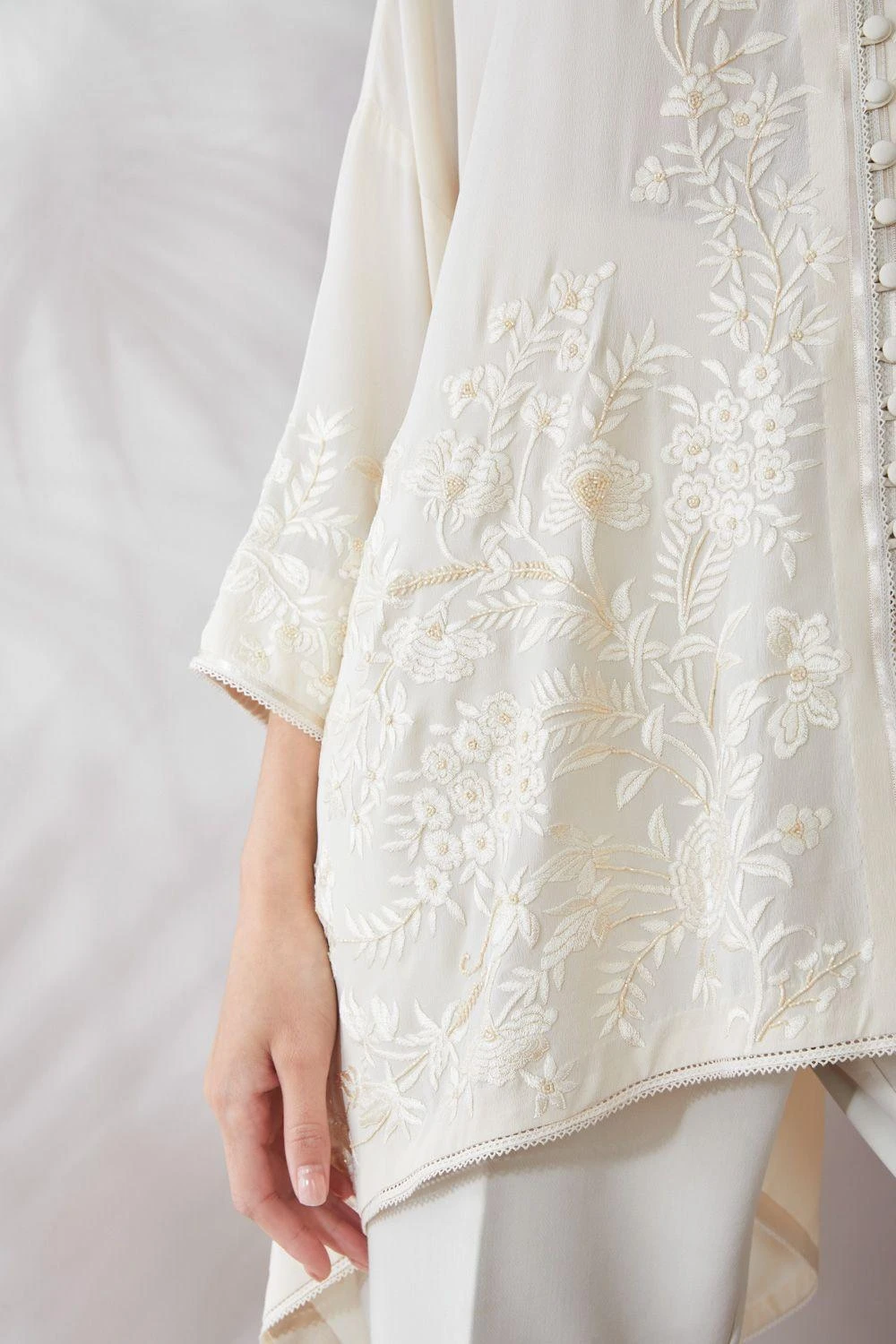 PATINE Ivory Classic Gara Ira Shirt 7 PATINE Ivory Classic Gara Ira Shirt - Image 5