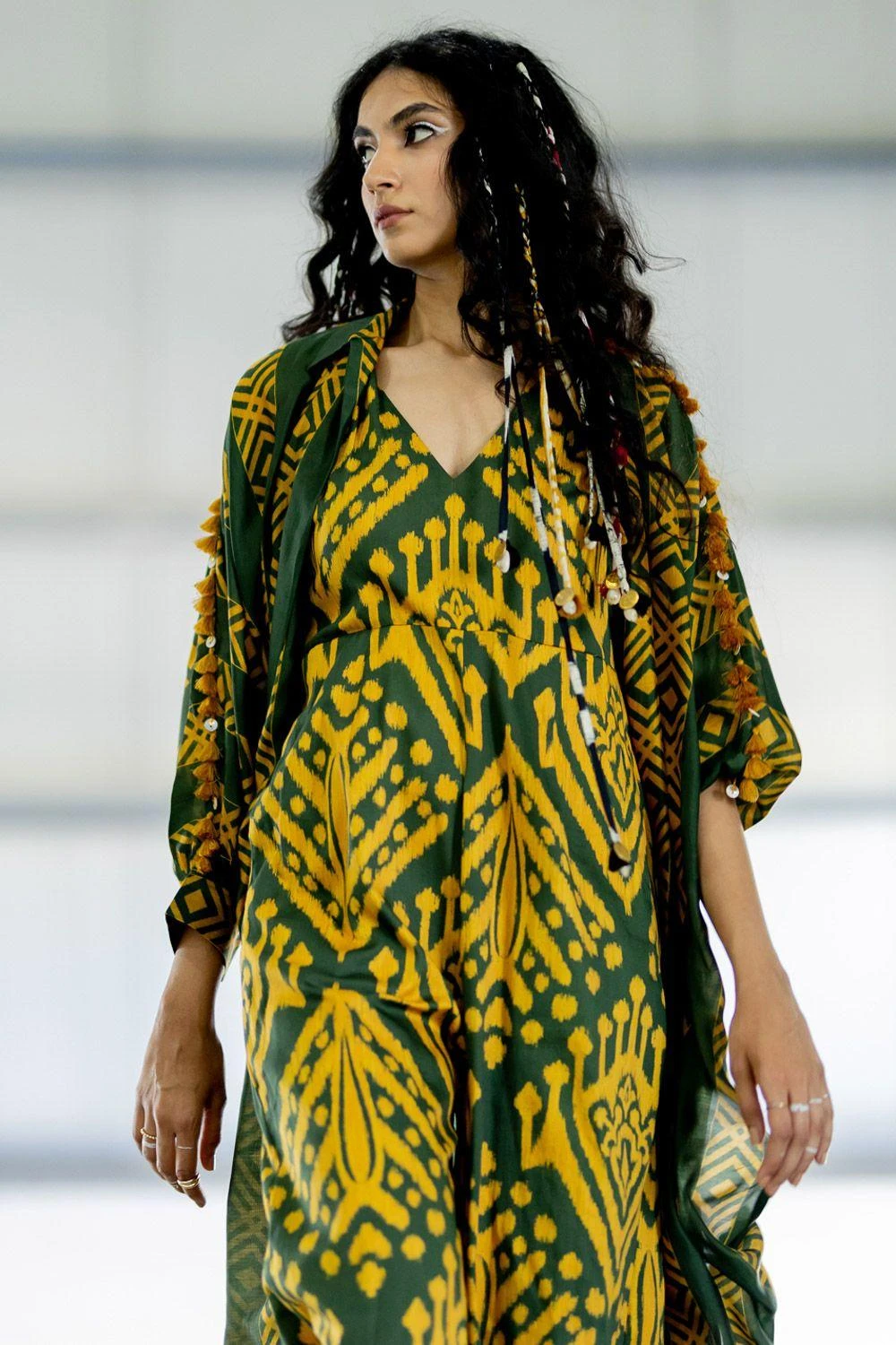 Pooja Keyur Meadow Olive Jumpsuit 6 Pooja Keyur Meadow Olive Jumpsuit - Image 4