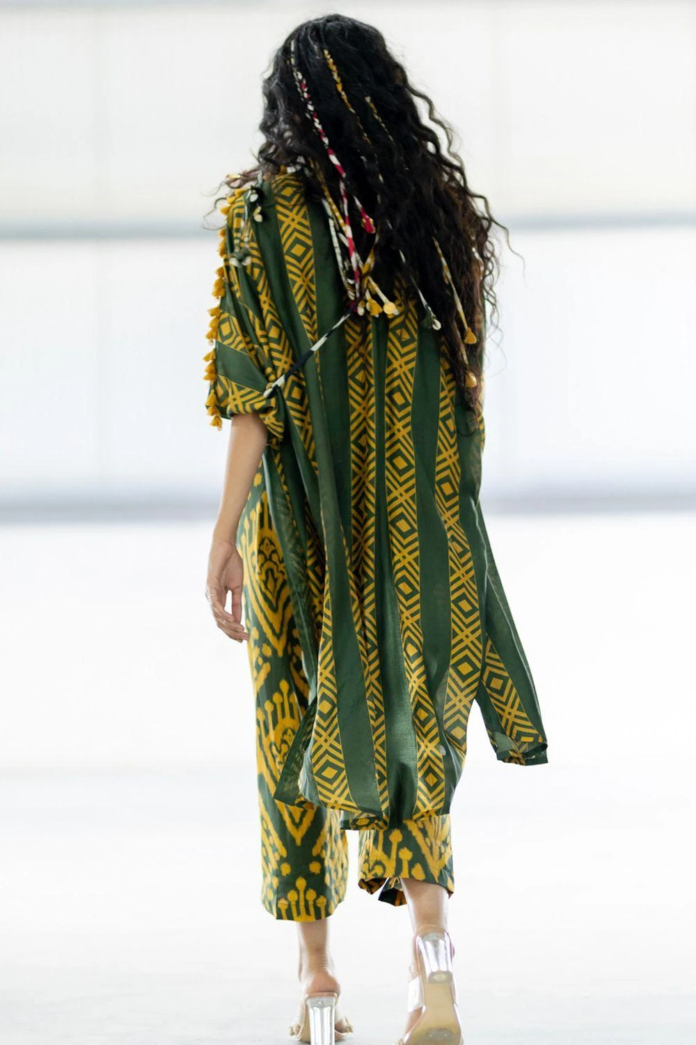 Pooja Keyur Meadow Olive Jumpsuit 7 Pooja Keyur Meadow Olive Jumpsuit - Image 5