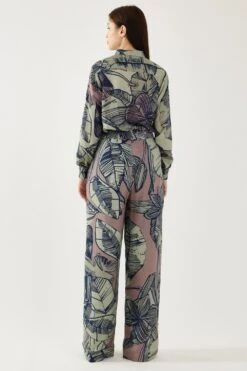 KoAi Brown And Olive Floral Pants 11 KoAi Brown And Olive Floral Pants -Deals Haute Togs Store 17723koia21 5