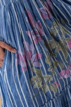 Vineet Rahul Zemirah Bougainvillaea Tiered Dress -Deals Haute Togs Store 17823vr38 5