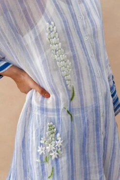 Vineet Rahul Gisela Strip Antifit Shirt -Deals Haute Togs Store 17823vr41 5