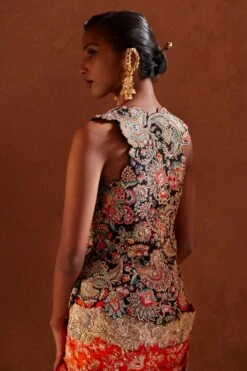 Mrunalini Rao Manohar Zardosi Embellished Blouse -Deals Haute Togs Store 18823mr12 3