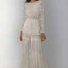 Ritika Mirchandani Ivory Geometric Pattern Sharara -Deals Haute Togs Store 1908rm02 1