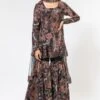Aisha Rao Black Printed Sharara Set 2 Aisha Rao Black Printed Sharara Set -Deals Haute Togs Store 191ar1 1