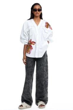 Kanika Goyal Label Renee Hand Embellished Shirt