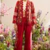 Chandrima Red Threadwork And Cutwork Pants -Deals Haute Togs Store 20032023ca43 1