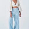 Little Things Off White Kumudini Crop Top -Deals Haute Togs Store 209lt30 1