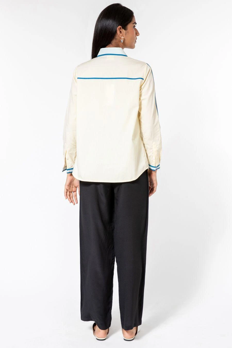 Bodice Blue Multi-binded Shirt 8 Bodice Blue Multi-binded Shirt - Image 6