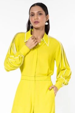 Bodice Lime Green Pleated Jumpsuit 10 Bodice Lime Green Pleated Jumpsuit -Deals Haute Togs Store 2111bo22 4