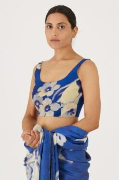 YAM Chicory White Poppies Blouse 10 YAM Chicory White Poppies Blouse -Deals Haute Togs Store 21223yam13 3