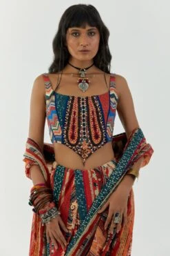 Aseem Kapoor Adah Corset Blouse 8 Aseem Kapoor Adah Corset Blouse -Deals Haute Togs Store 2211ask38 3