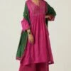 Sunira Designs Pink Gulzaar Ijjar Pants -Deals Haute Togs Store 2222323sg52 1