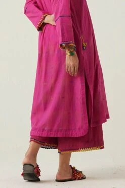 Sunira Designs Pink Gulzaar Ijjar Pants -Deals Haute Togs Store 2222323sg52 4