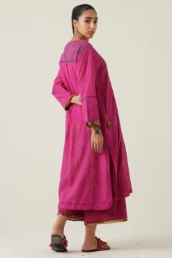 Sunira Designs Pink Gulzaar Ijjar Pants -Deals Haute Togs Store 2222323sg52 6