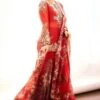 Anamika Khanna Red Floral Embellished Sharara Set -Deals Haute Togs Store 22923akok9 1