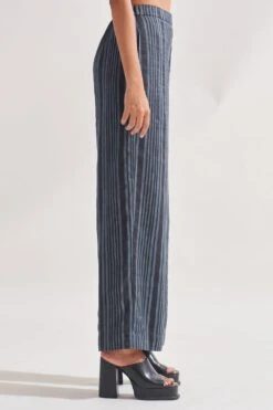 Amrich Leher Striped Grey Trousers 12 Amrich Leher Striped Grey Trousers -Deals Haute Togs Store 23623amr8 4