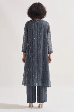 Amrich Leher Striped Grey Trousers 15 Amrich Leher Striped Grey Trousers -Deals Haute Togs Store 23623amr8 7