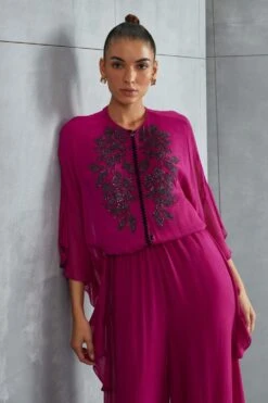 Namrata Joshipura Luna Frill Sleeve Jumpsuit -Deals Haute Togs Store 25723nj22 3