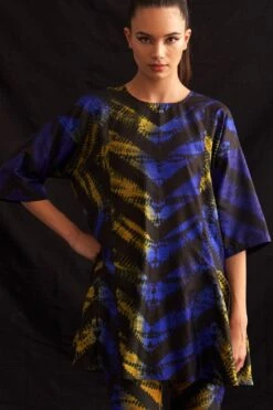 Amrich Josi Handcrafted Shibori Top -Deals Haute Togs Store 25923aml54 4