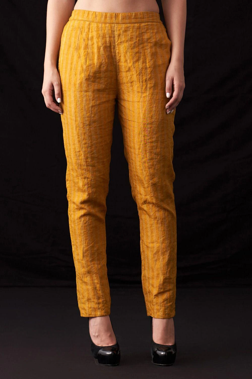 Amrich Zoya Metallic Trousers 3 Amrich Zoya Metallic Trousers - Image 2