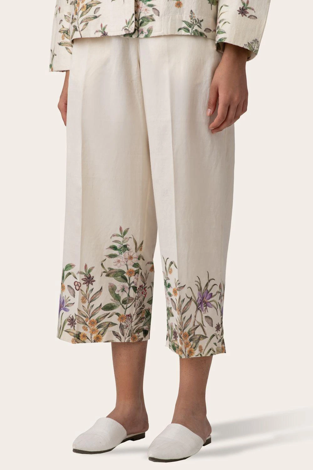 November Noon Spice Off-white Trouser 4 November Noon Spice Off-white Trouser - Image 2